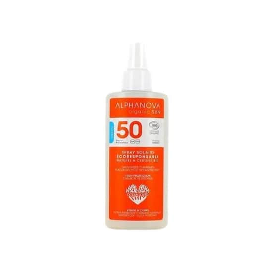 ALPHA SUN Solaire BIO ADULTE SPF50+ Spray 125ml