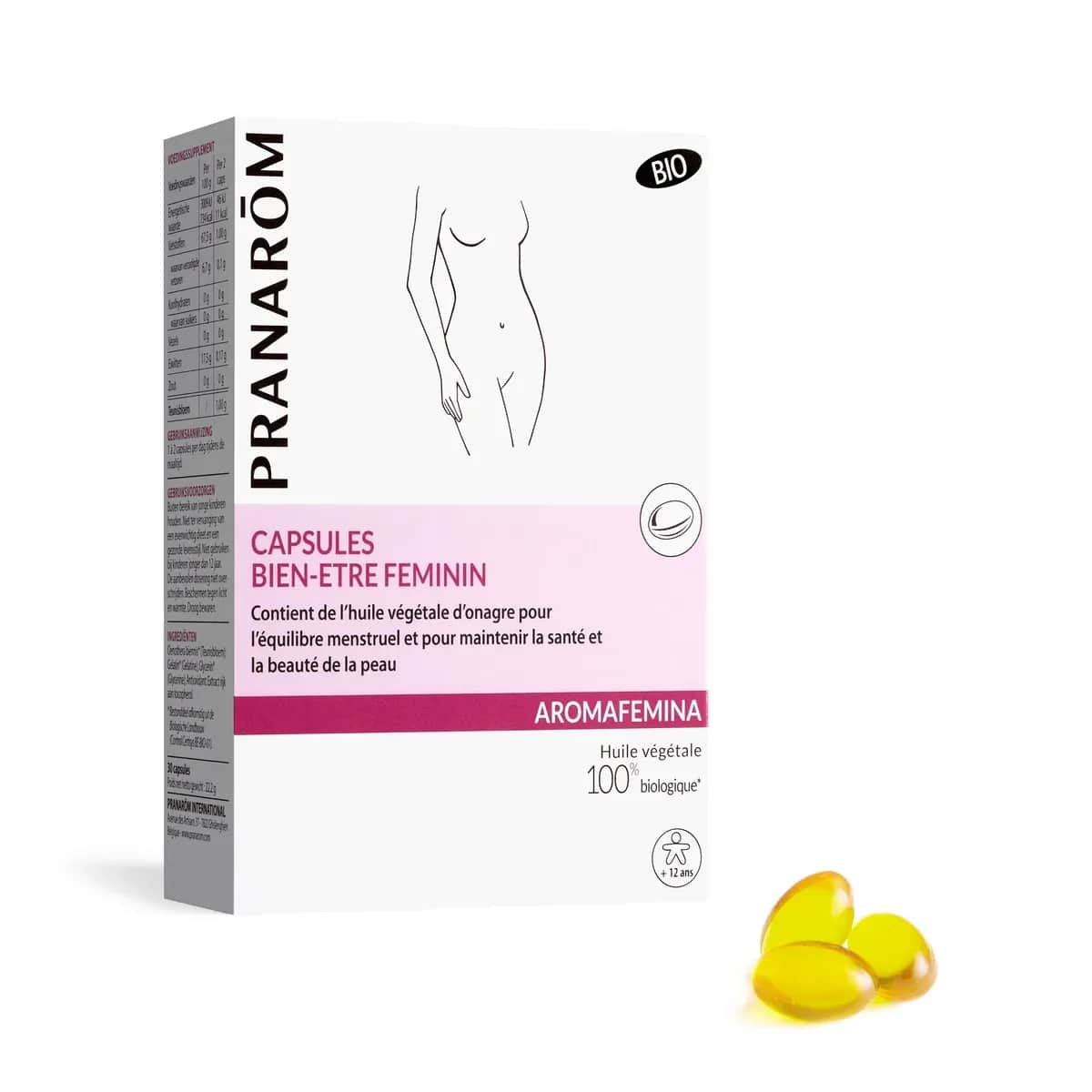 Aromafemina Capsules Bien-être Féminin BIO 30 caps