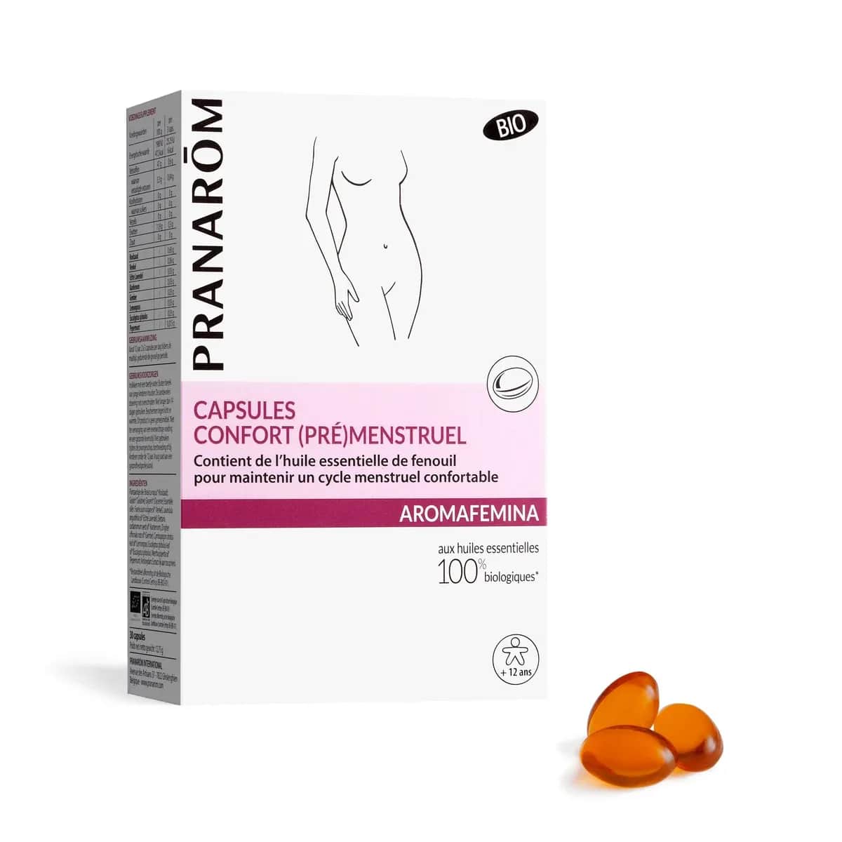 Aromafemina Capsules Confort (Pré)Menstruel BIO 30 caps