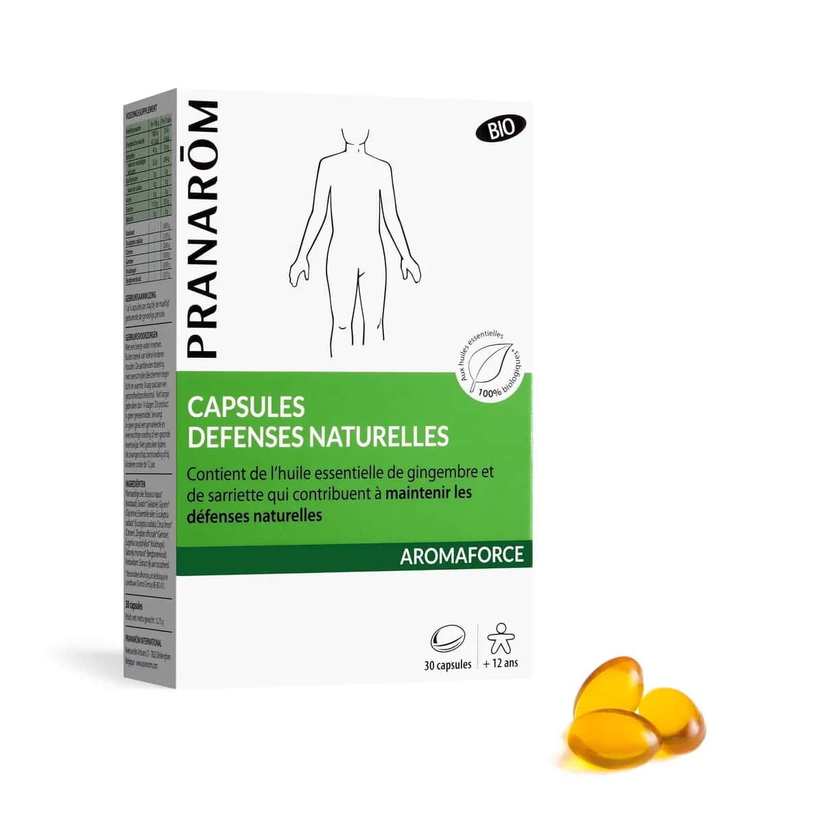Aromaforce Capsules Défenses Naturelles BIO 30 caps
