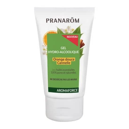 Aromaforce Gel Hydro-Alcoolique+ Orange Douce/Cannelle 50ml