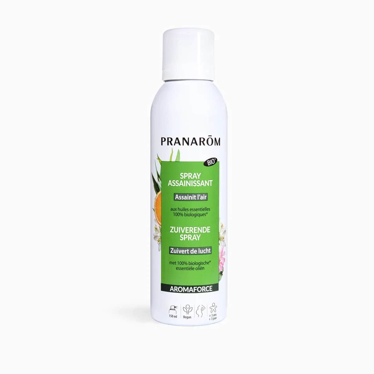 Aromaforce Spray Assainissant Orange Douce/Ravintsara BIO 150ml