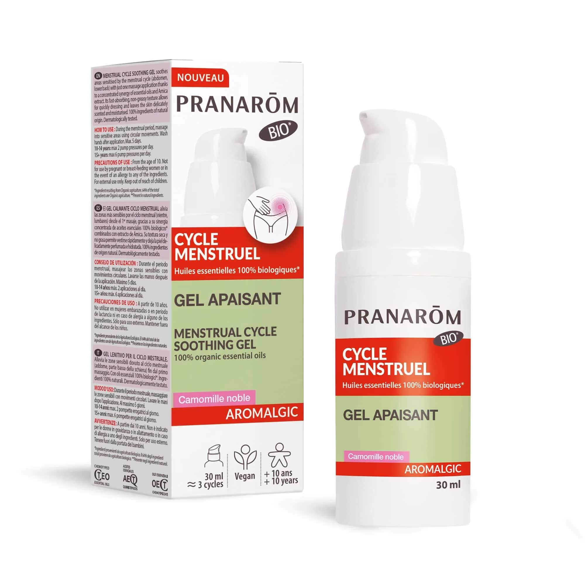 Aromalgic Gel apaisant cycle menstruel BIO 30ml