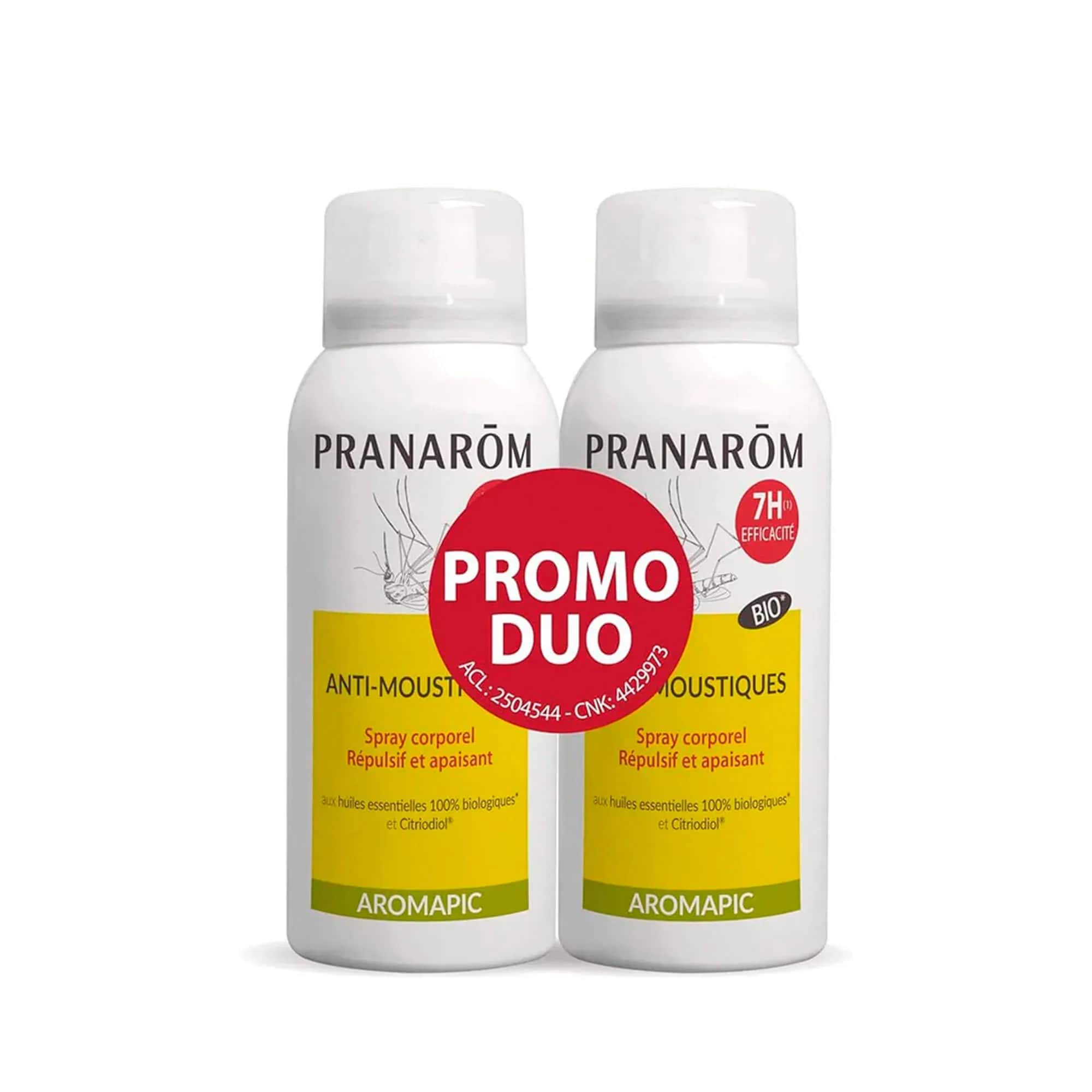 Aromapic Duo Spray Corporel Anti-Moustiques BIO 75ml