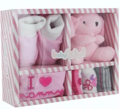 Babyoops Kit Lapin Rose