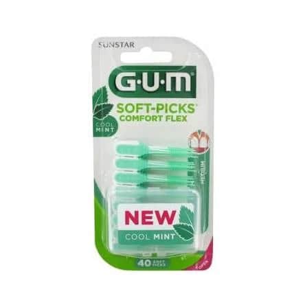 Bâtonnets Soft-Picks 670 Comfort Flex Mint Mx40