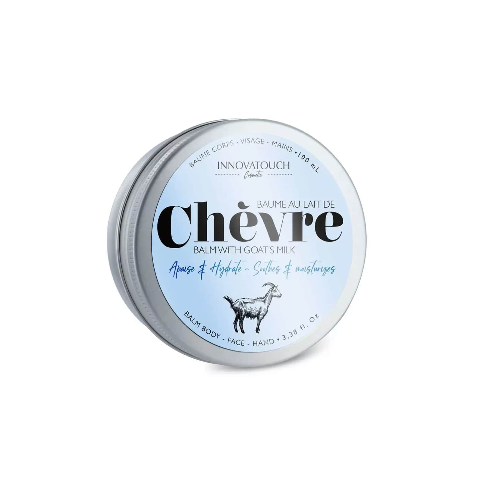 Baume corps mains & visage lait de chèvre 100gr