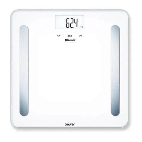 BF600B Pèse personne blanc Impédancemètre 180kg Bluetooth