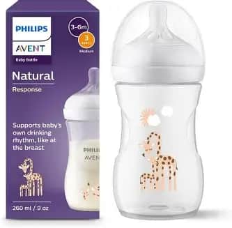 Biberon Nat Response 260ml Girafe