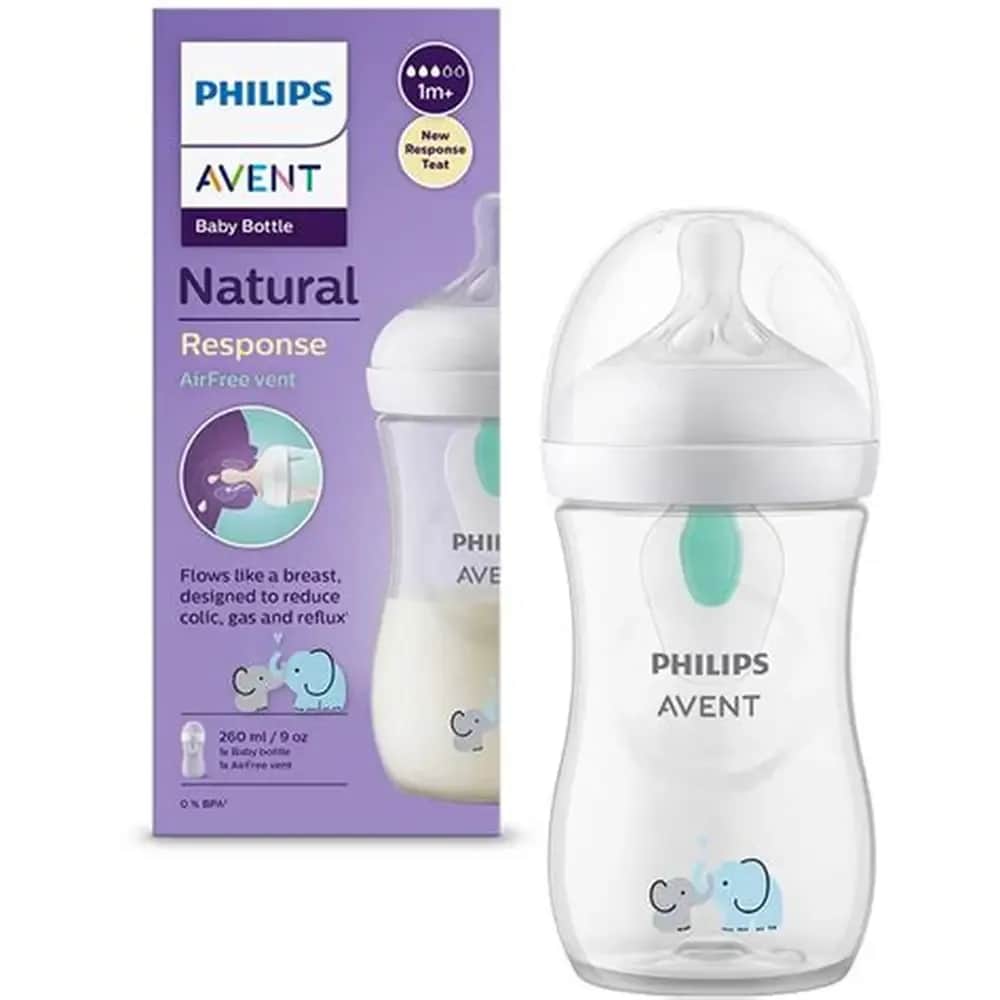 Biberon Nat Response AC 260ml Elephant