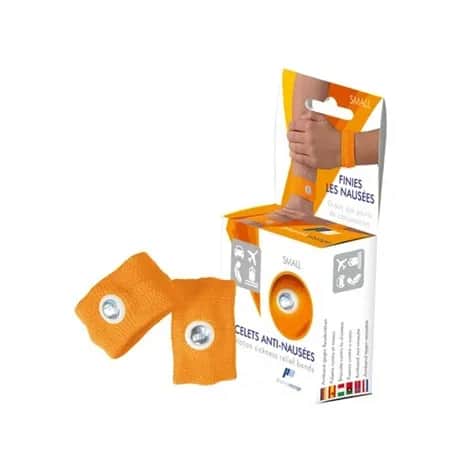 Bracelets anti-nausées - SMALL ORANGE