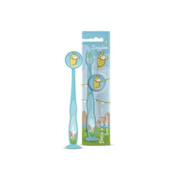 Brosse à dents ventouse Junior Lama