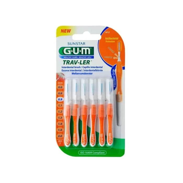 Brossettes interdentaires 0.9mm x6 1412