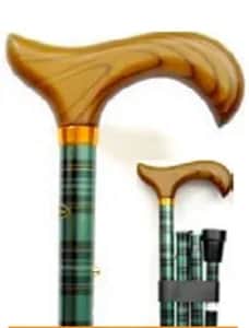 Canne Pliante et Réglable Alu Ecossais