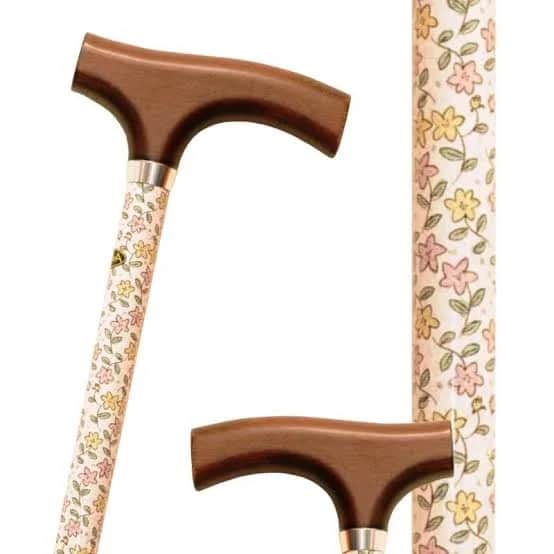 Canne Réglable Alu Fleurs Pastel Liberty AQ172