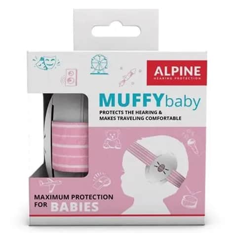 Casque auditif Muffy baby Rose (3 à 36 mois)