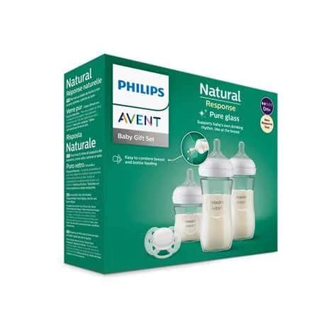 Coffret Nat Response (1x120ml + 2x240ml + 1 sucette ultra douce 0-6m)