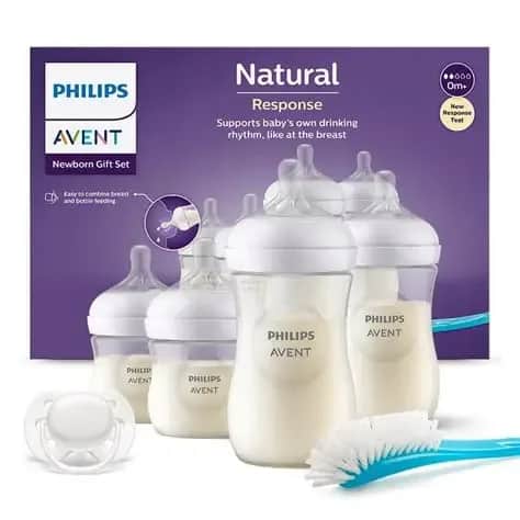 Coffret Nat Response (2x125ml + 2x260ml + 1 sucette ultra douce 0-6m + 1 goupillon)