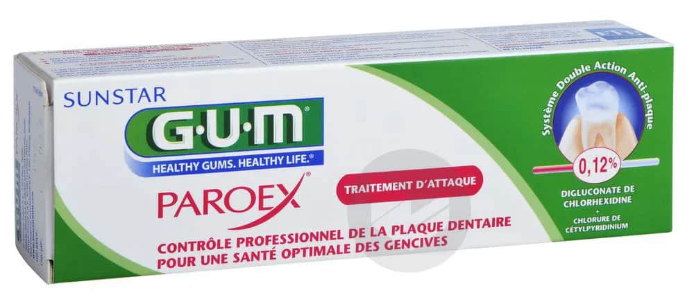 Dentifrice Paroex 0.12% 75ml