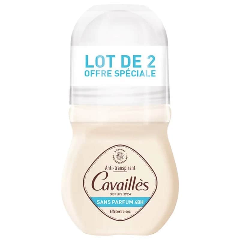 Déo Absorb+ Roll-on Sans Parfum 2x50ml