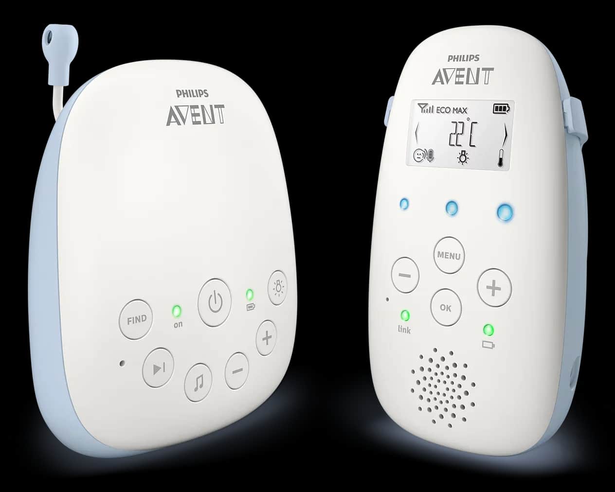 Ecoute-bébé DECT LCD