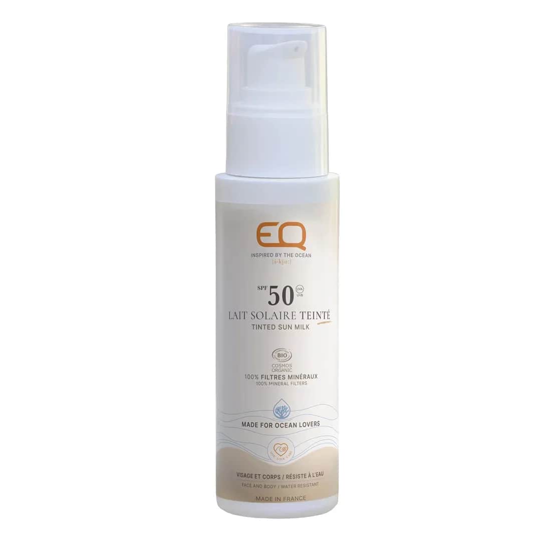 EQ Lait solaire teinté SPF50 -100ml