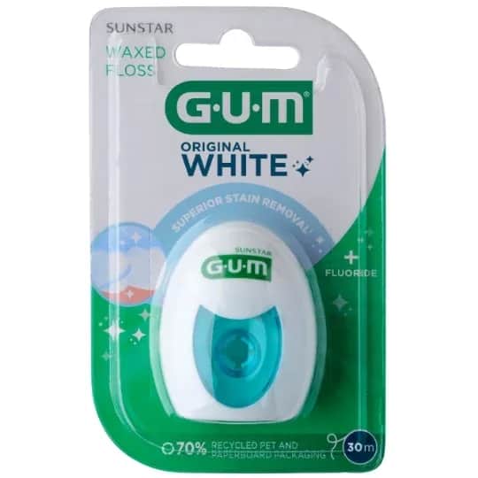 Fil dentaire White Fluor Cire 30m 2040
