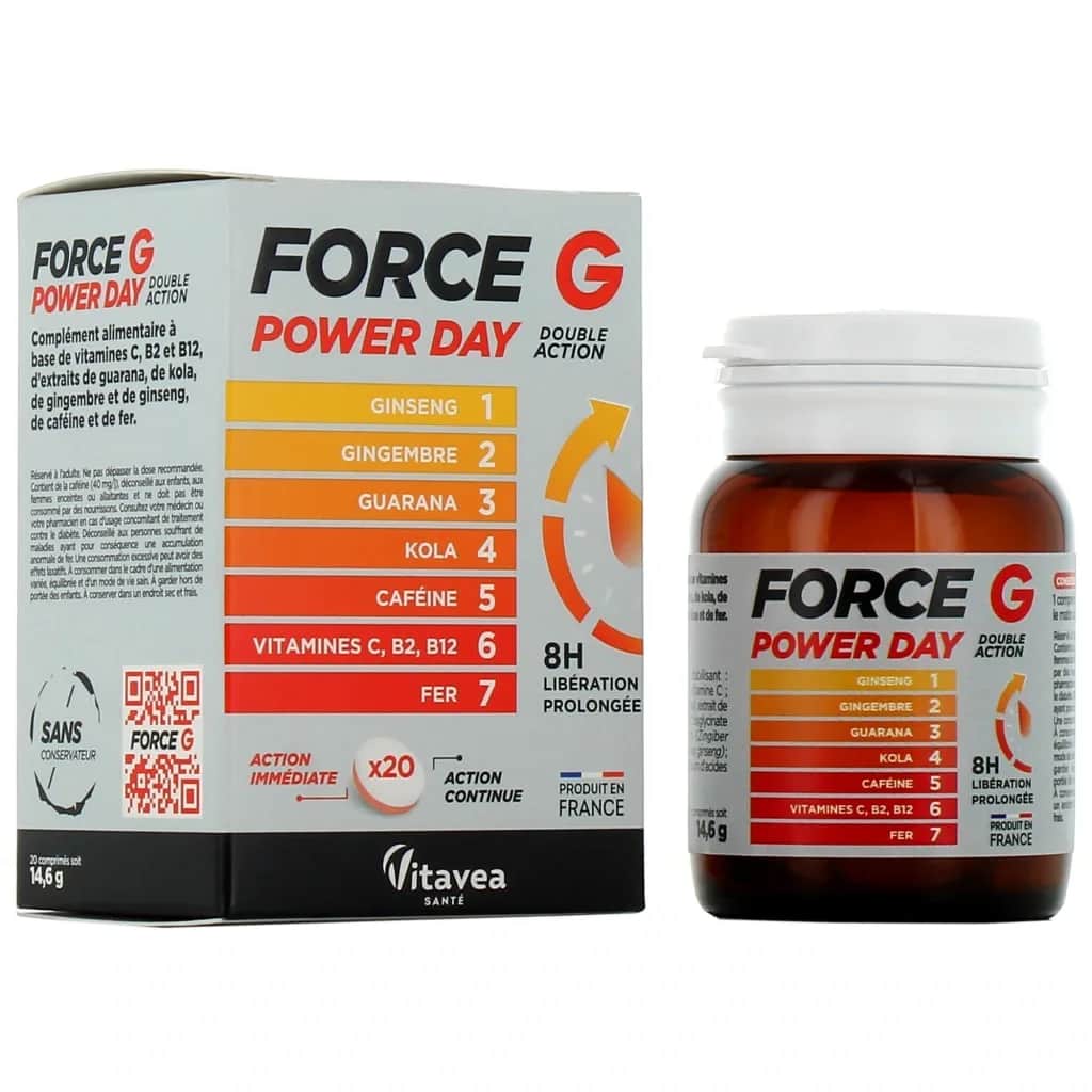 Force G Power Day 20 Comprimés