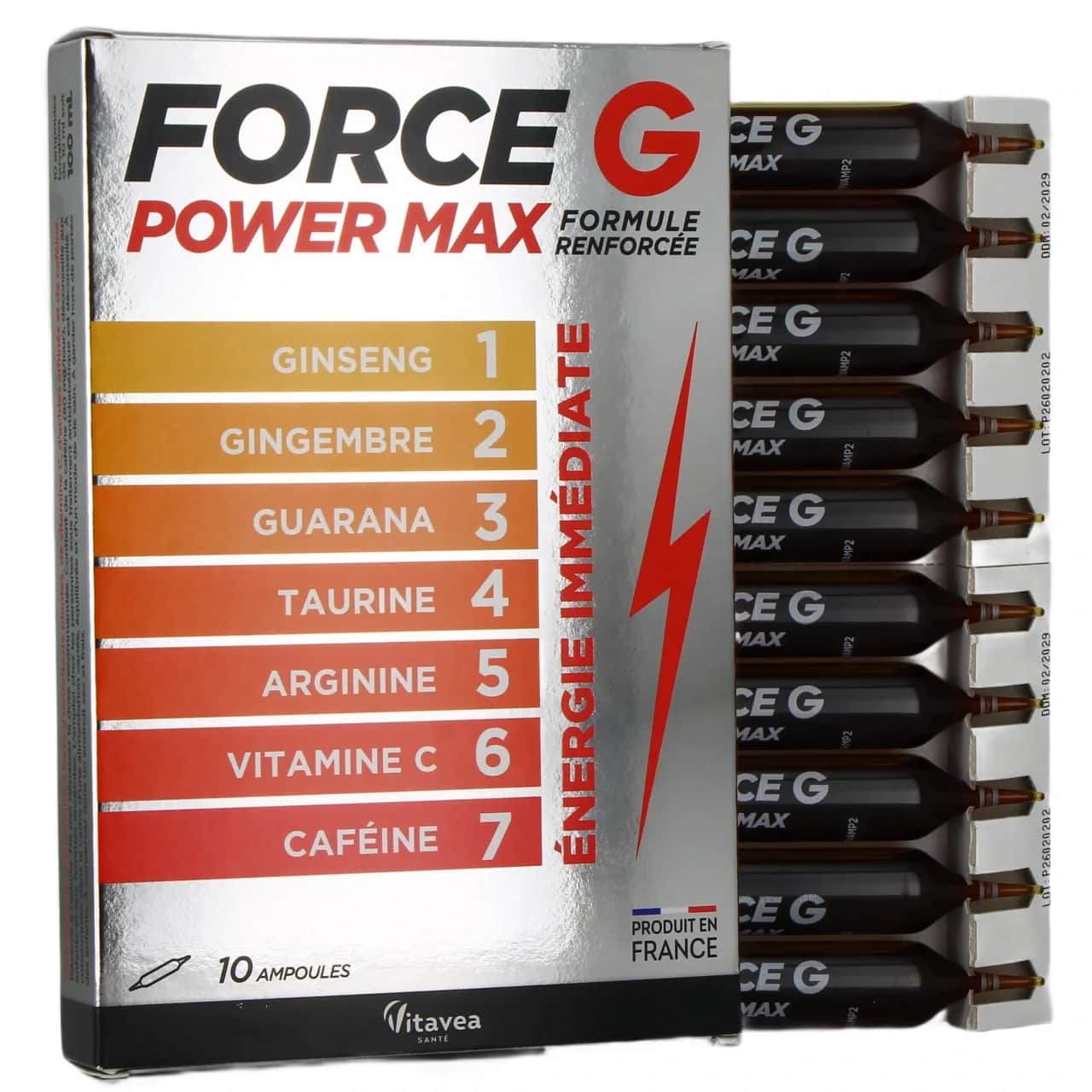 Force G Power Max Formule 10 Ampoules