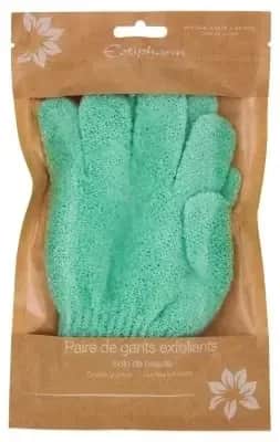 Gants soin de beauté exfoliants x2