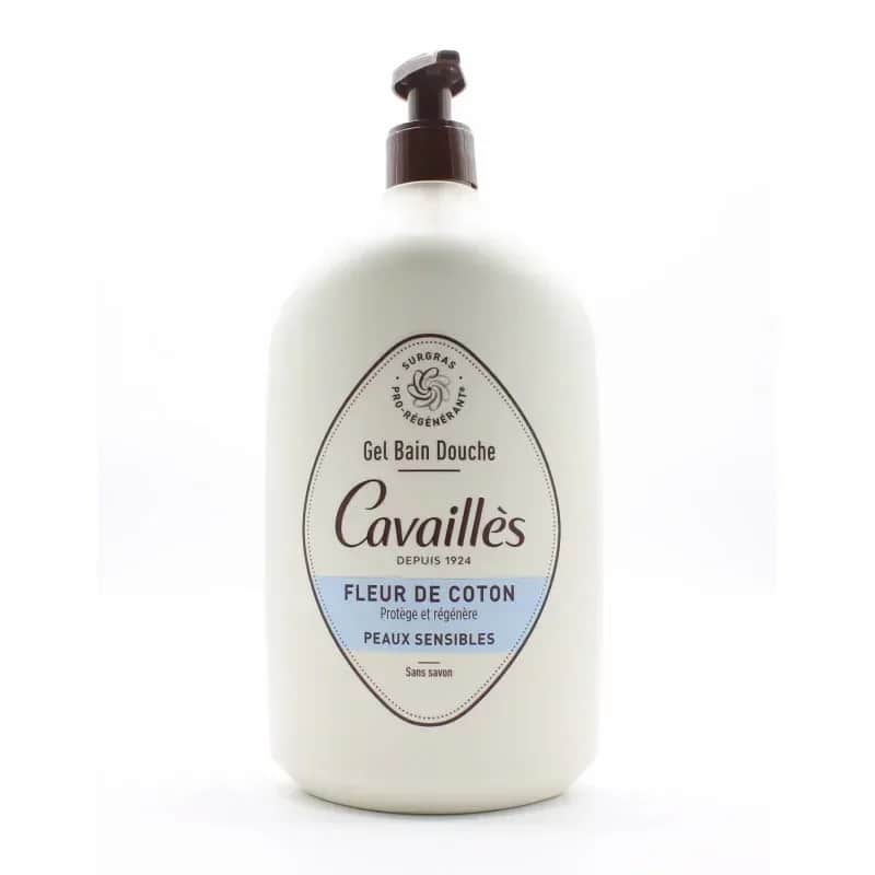 Gel surgras bain et douche Fleur de coton 1L