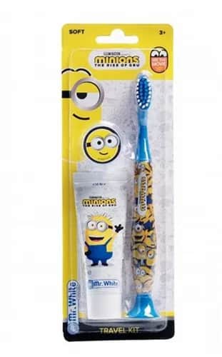 Kit Brosse à dents Voyage Minions