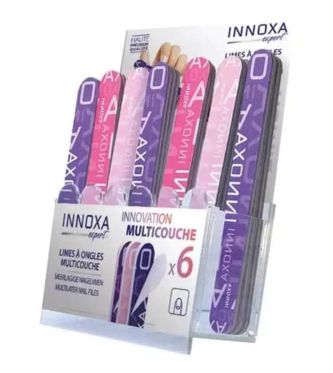 Lime à ongles multicouche présentoir 48