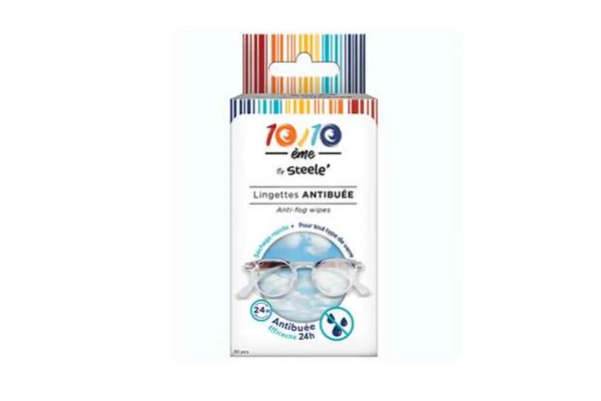 Lingettes antibuée