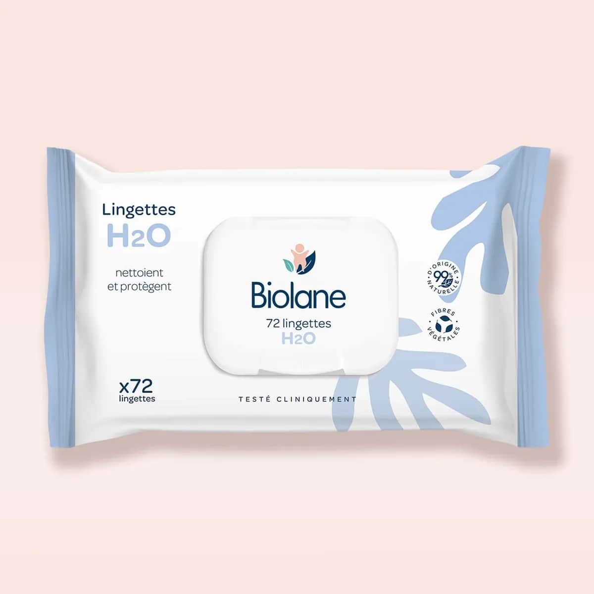 Lingettes H2O x72