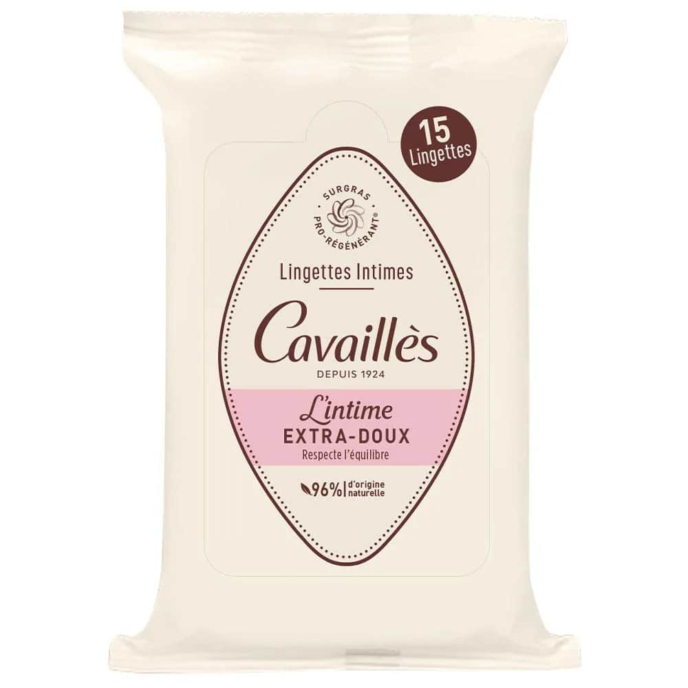 Lingettes intimes extra-douces x15