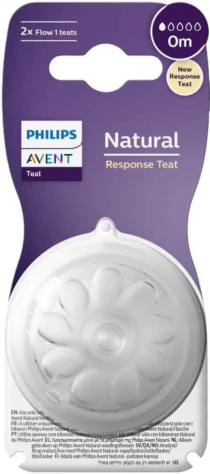 Lot 2 Tétines Nat Response T1 0m+