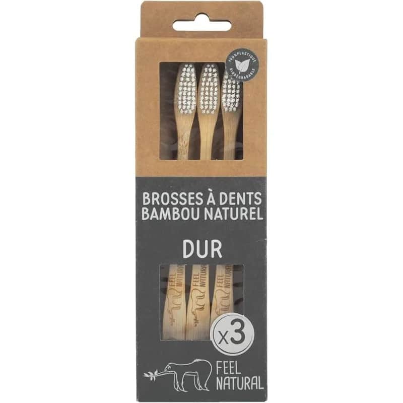 Lot de 3 brosses à dents Dure