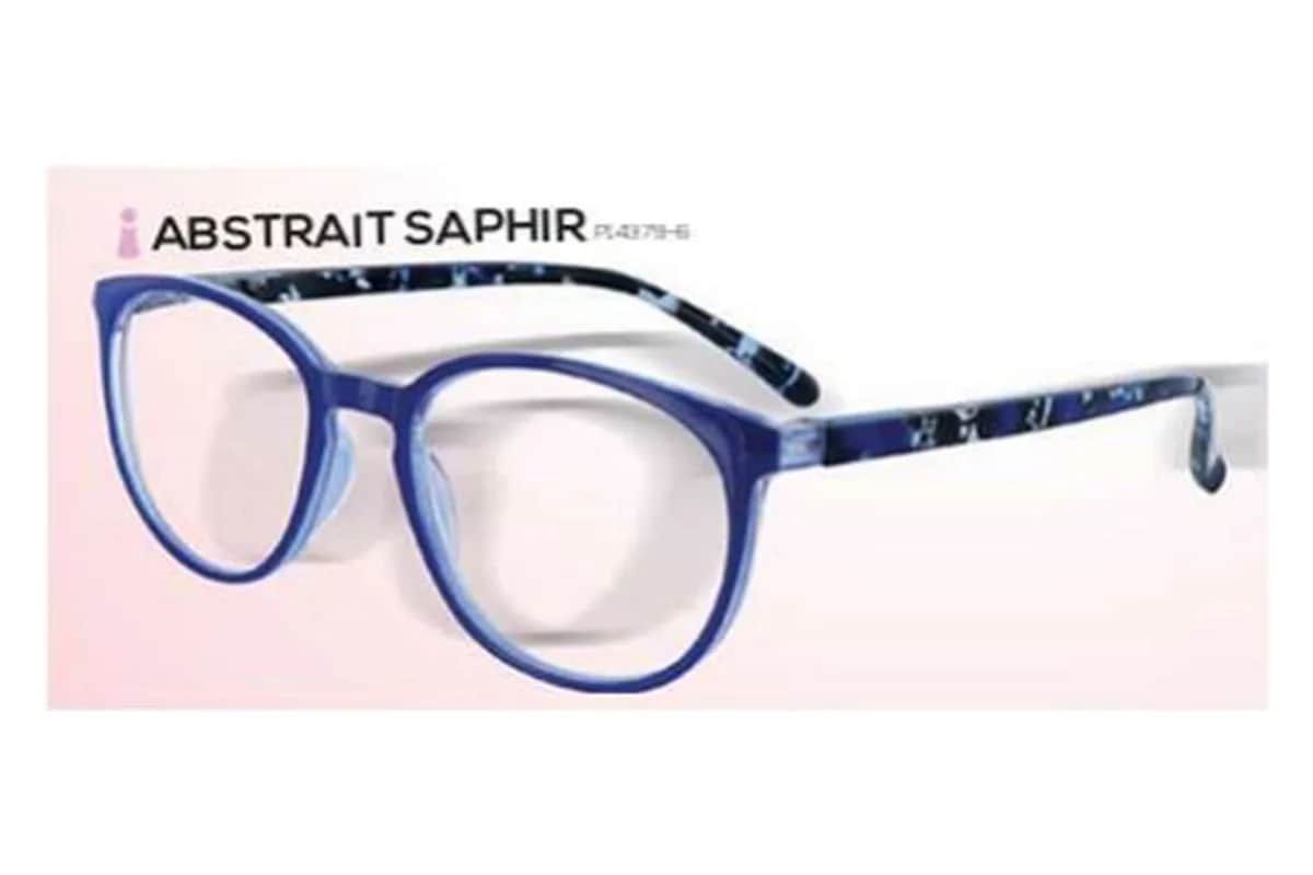 Loupe Abstrait Saphir +2