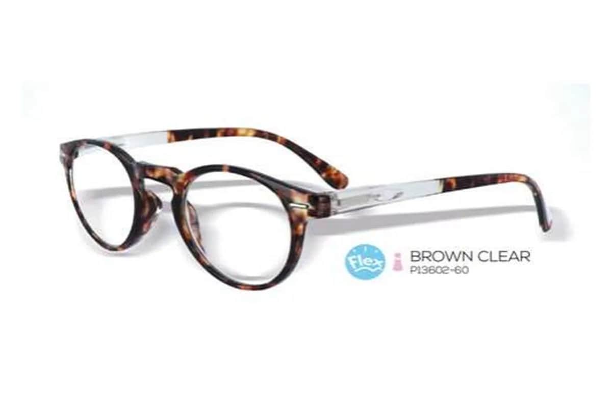 Loupe Brown Clear +2