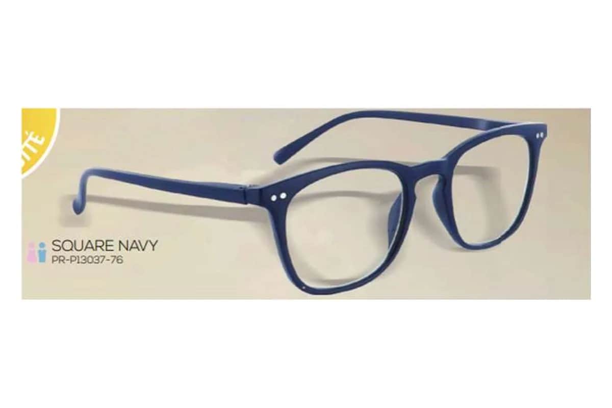 Loupe photochromique Square Navy +2