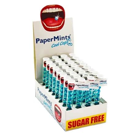 Papermints Présentoir COOLCAPS x32 tubes