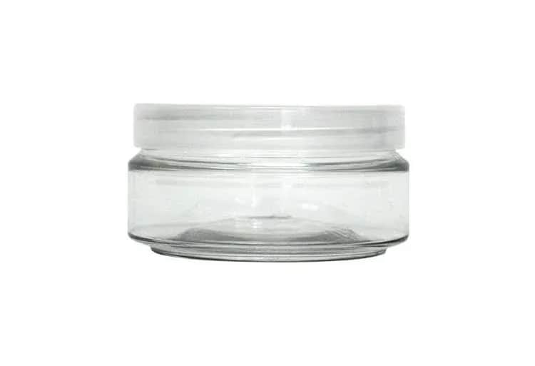 Pot avec couvercle plastique 100ml
