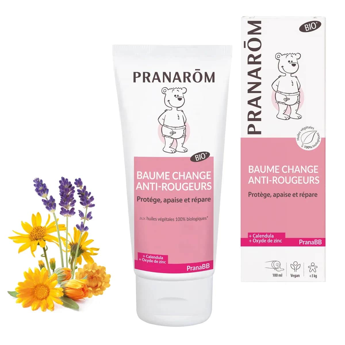 Pranabb Baume Change Anti Rougeurs BIO 100ml