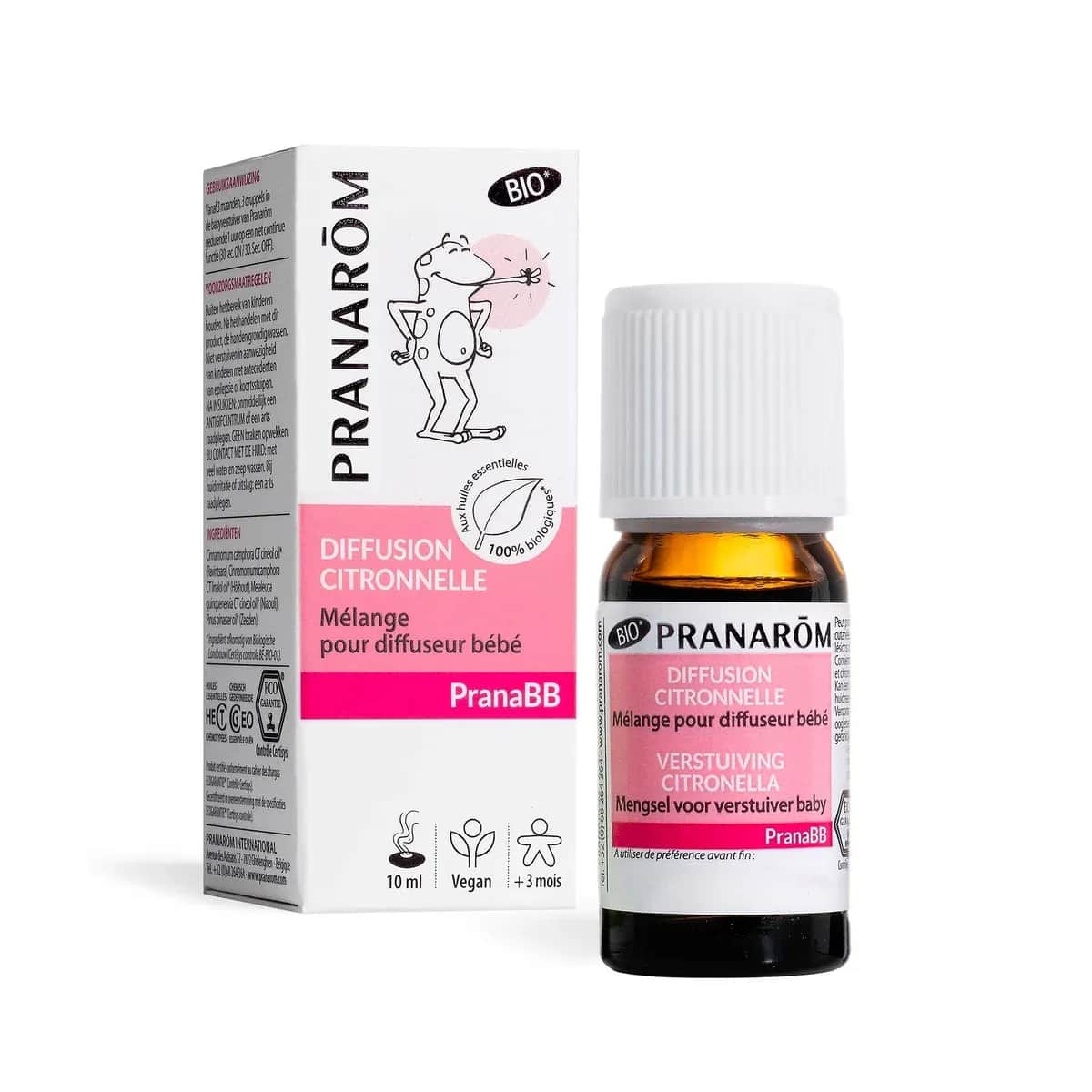 Pranabb Diffusion Citronnelle BIO 10ml