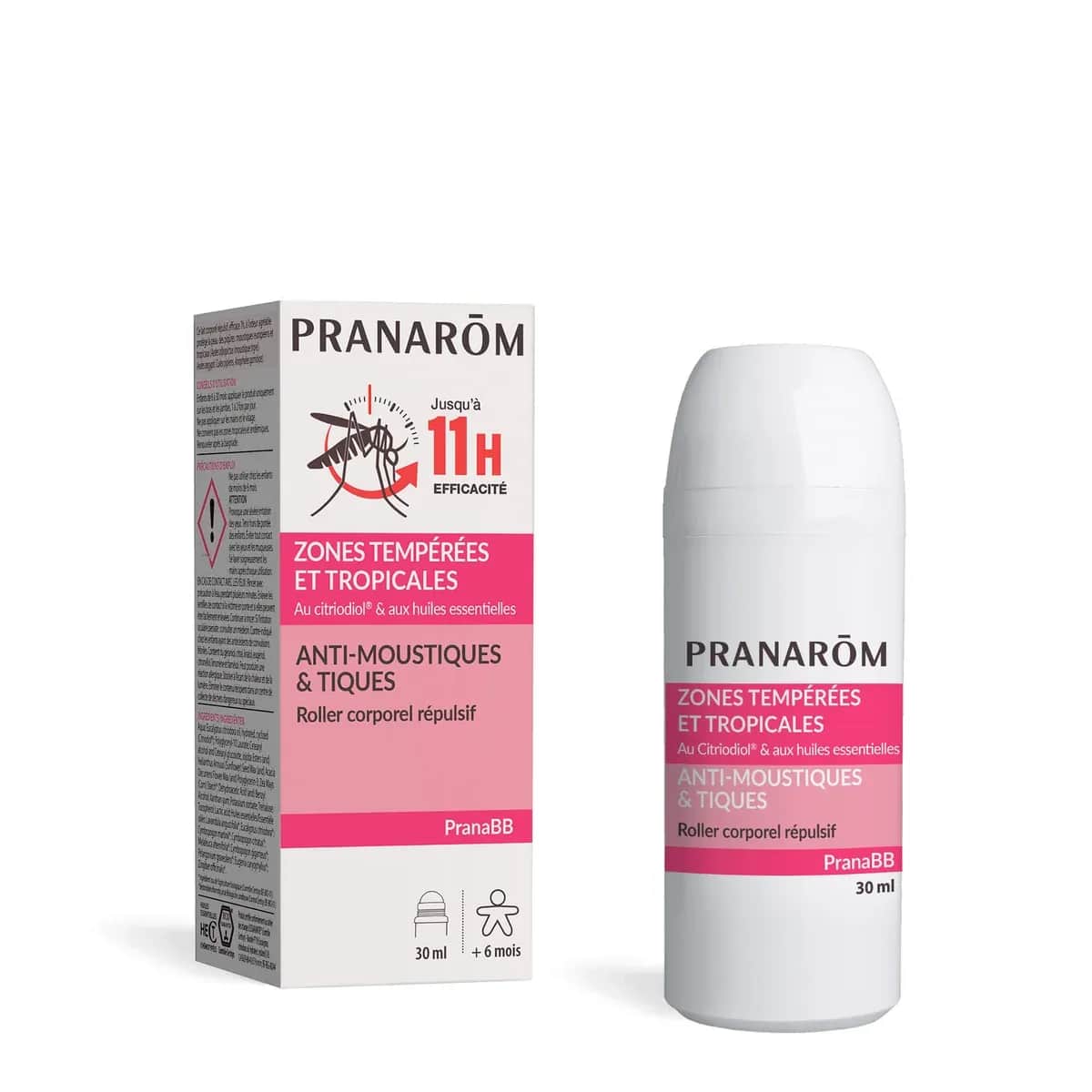 Pranabb Roller Anti-Moustiques BIO 30ml