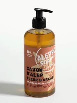 Savon d'Alep Liquide Fleur d'Argan 500ml