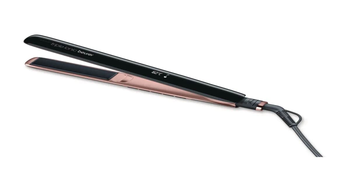 HS80 Lisseur titane triple fonction ionique
