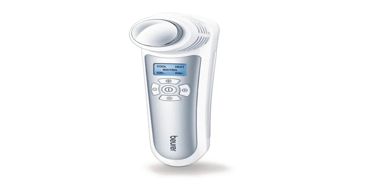 FC90 Soin du visage anti-âge ionisant chaleur froid