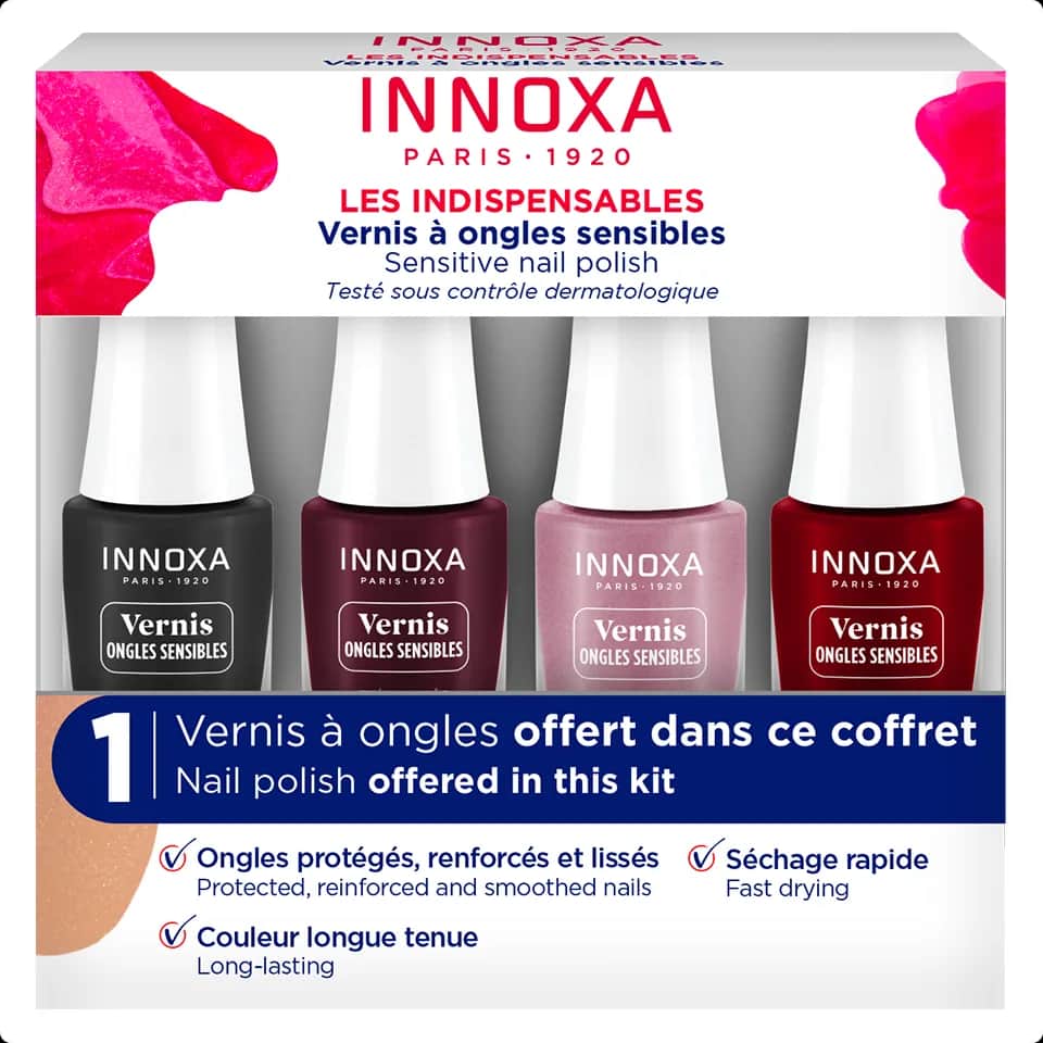Coffret 4 vernis Indispensables